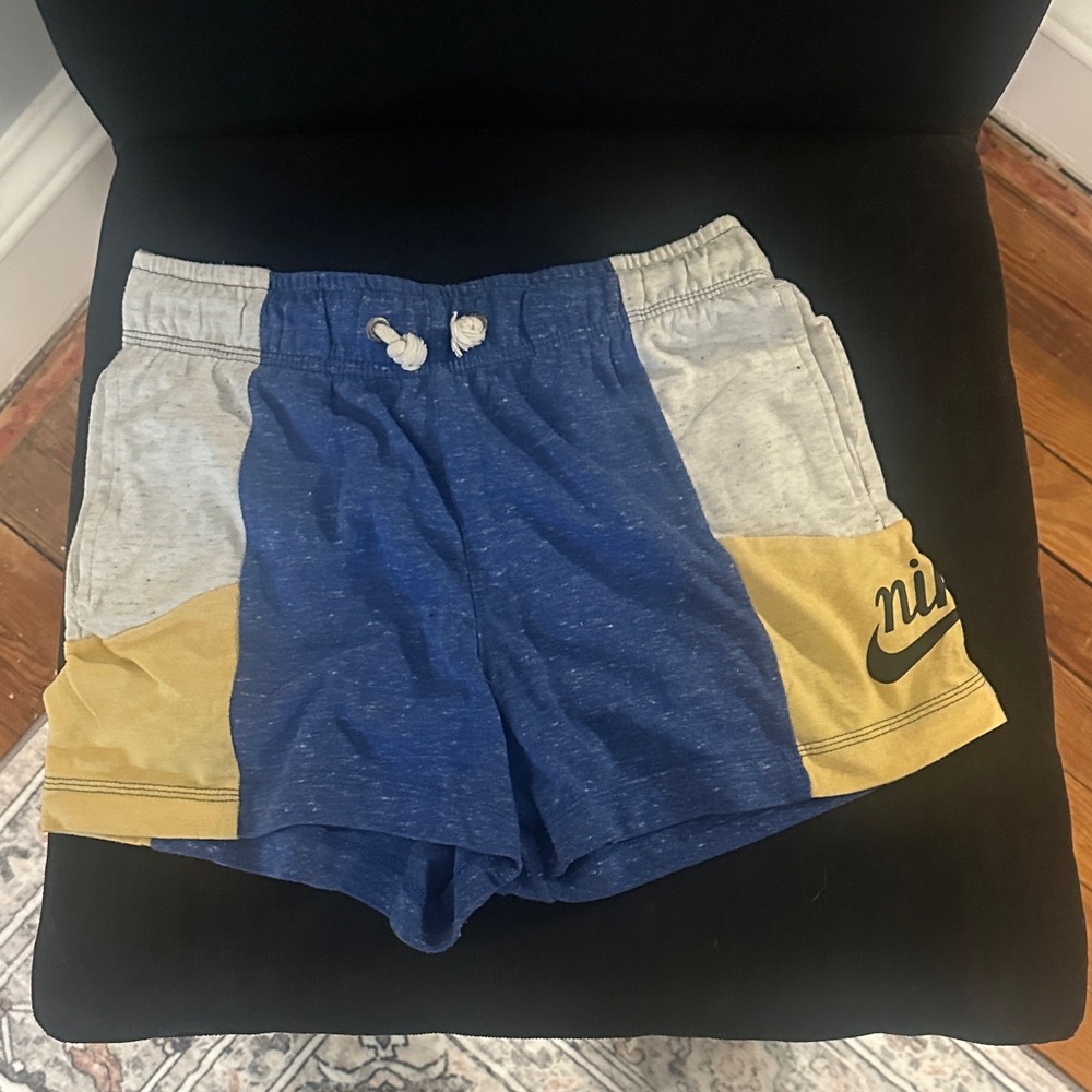 Nike women’s ' Blue/grey and Gold Shorts